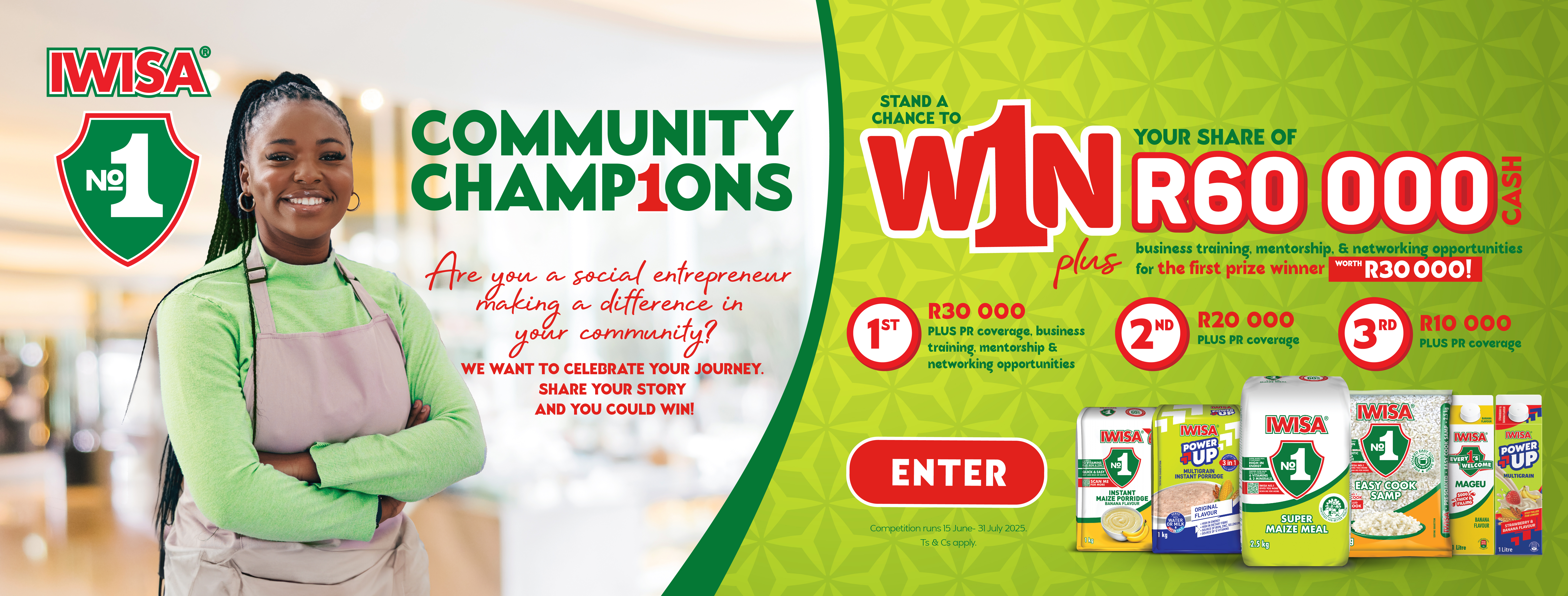 Iwisa Community Champions Campaign