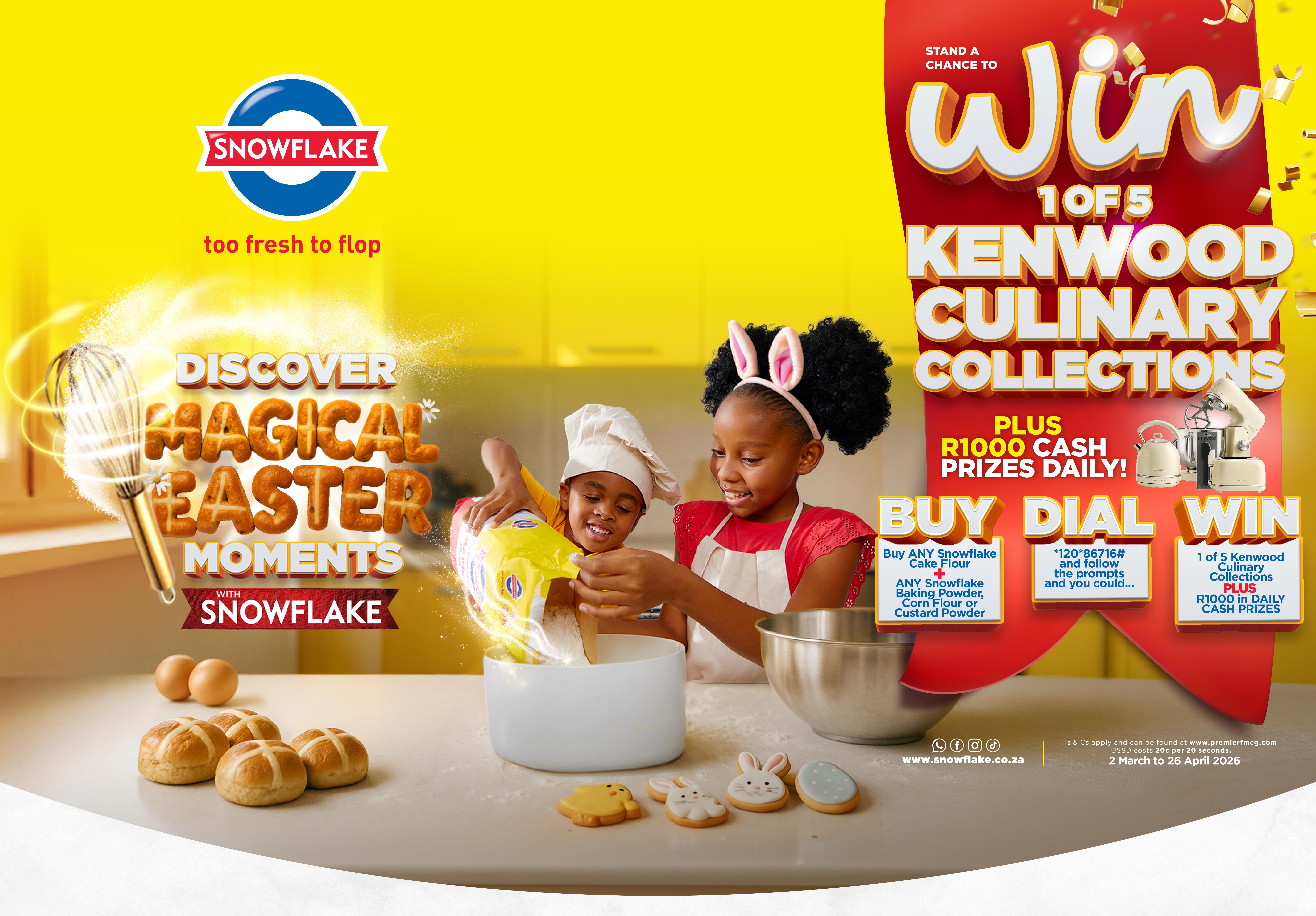 Snowflake Easter Campaign 2026 Banner